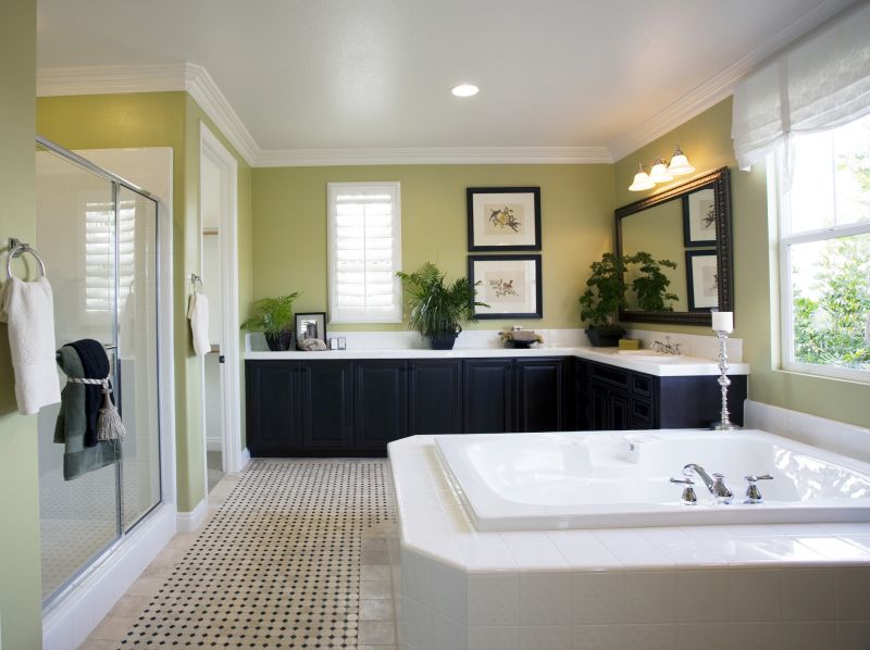 Renovated Master Bath with Natural Light